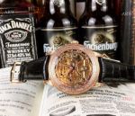 New Patek Philippe Geneve Tattoo Watch Replica Rose Gold